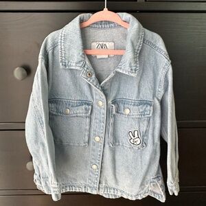 Zara Disney Kids Denim Jacket